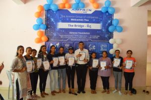 Certificate Distribution at PreSchool inauguration